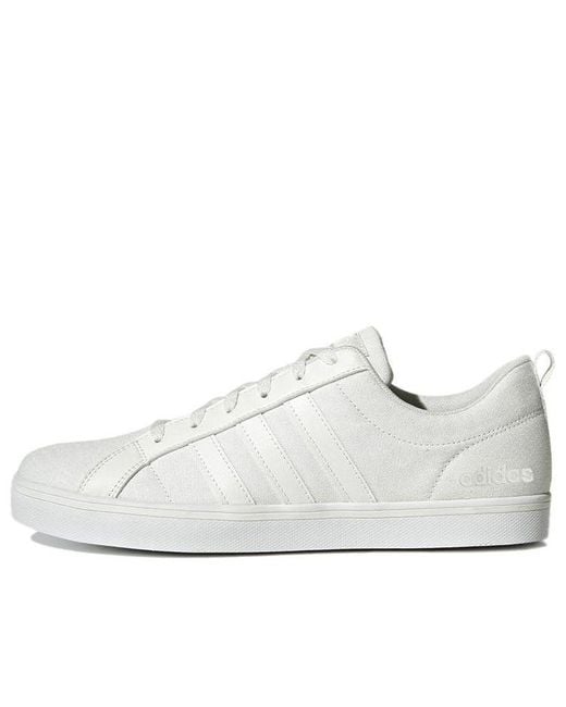 Adidas White Neo Vs Pace Classic Casual Low Tops Skateboarding Shoes for men