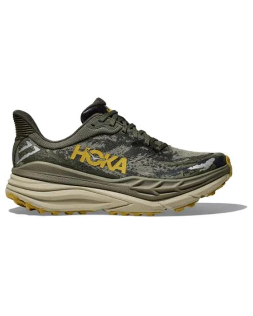 Hoka One One Brown Stinson 7 Haze Forest Cover' for men