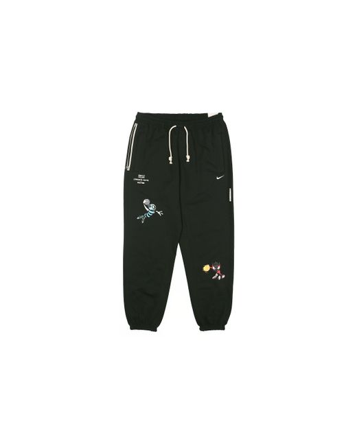 Nike Black Basketball Athleisure Casual Sports Long Pants/Trousers Autumn for men