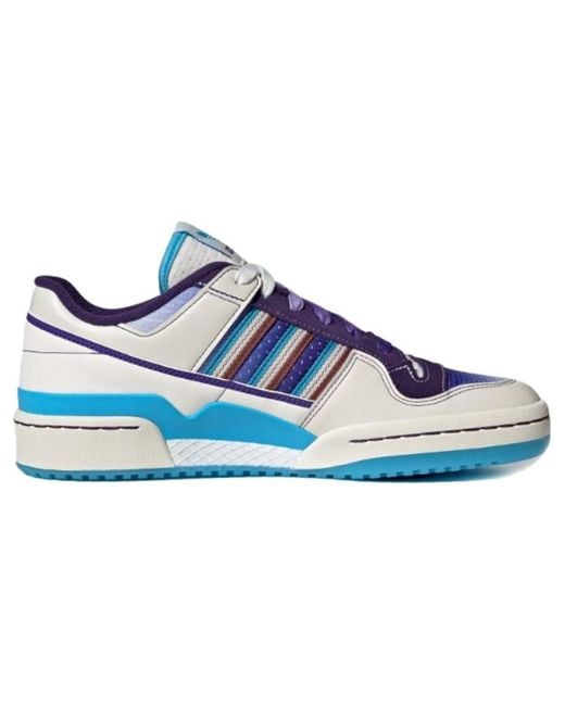 Adidas Blue Originals Forum 84 Low Shoes for men