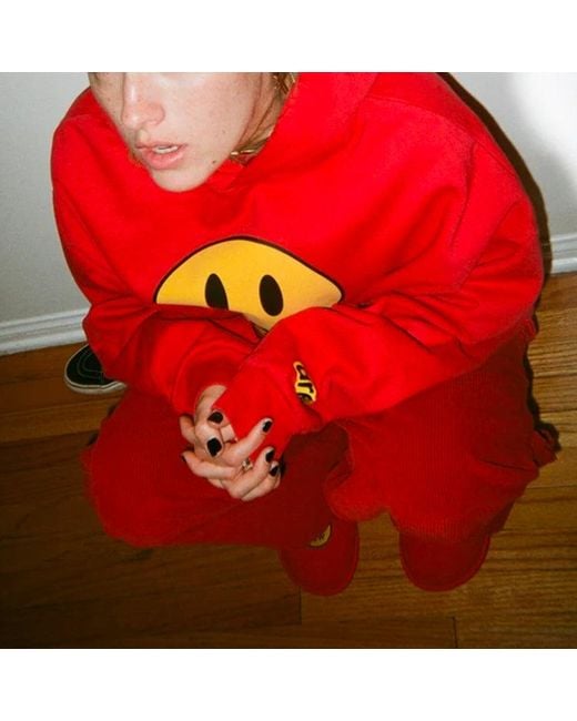 Drew House Pink Mascot Hoodie for men