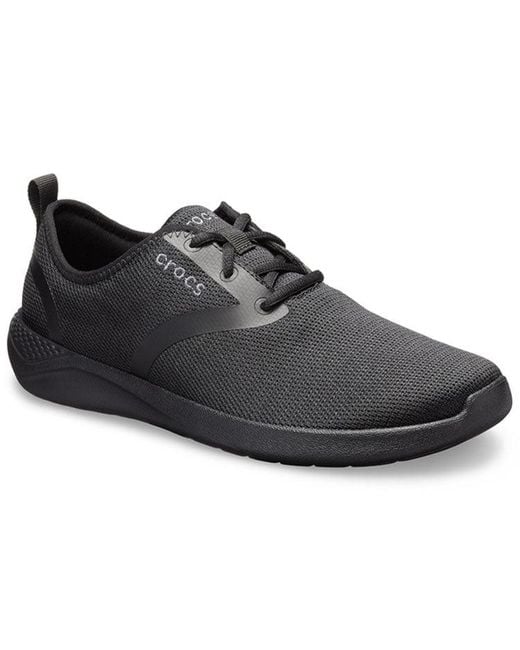 CROCSTM Black Literide Shoes Fabric for men