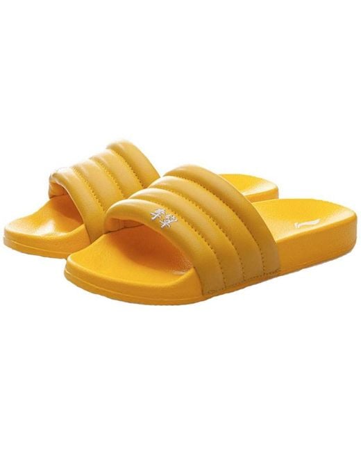 Li-ning Yellow Bubble Slide 'Paris Fashion Week for men