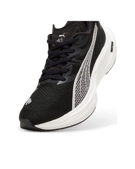 PUMA Black Deviate Nitro 3 for men