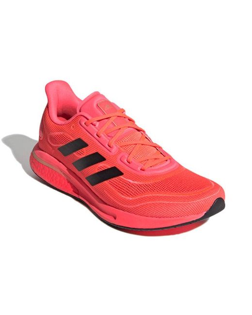 Adidas Red Ultraboost Light Sneaker for men