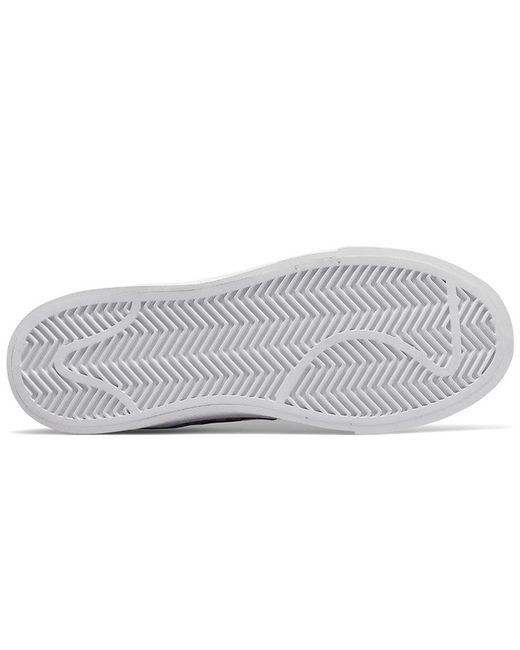 New Balance Gray Pro Court Retro Low Tops Casual Skateboarding Shoes for men