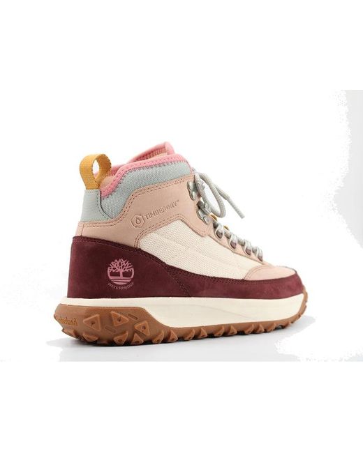 Timberland Pink (Wmns) Greenstride Motion Waterproof Mid Boots