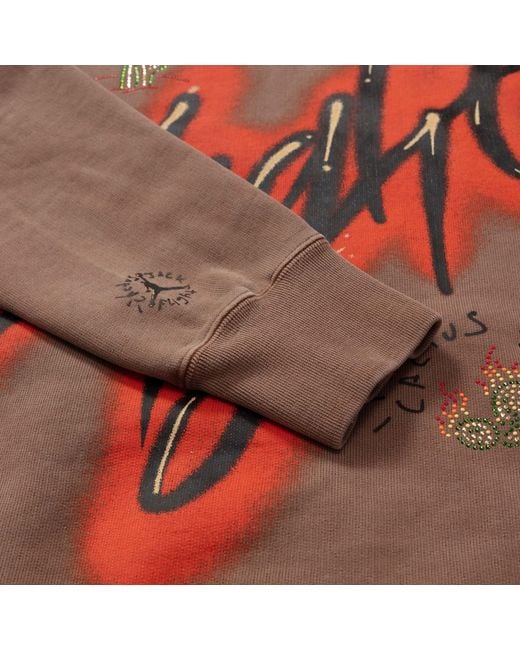 Nike Brown X Travis Scott Logo for men