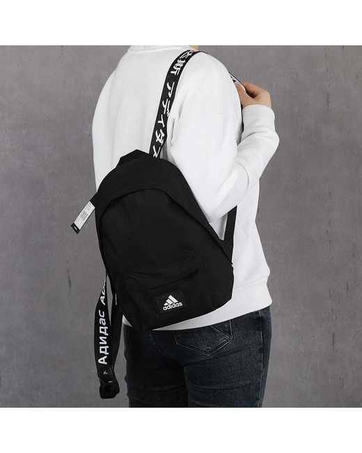Adidas Blue Classic Sportswear Backpack for men