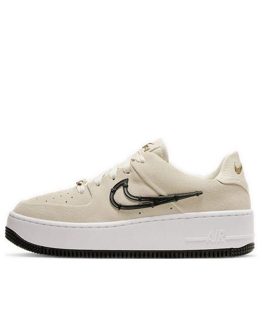 Nike Air Force 1 Sage Low Lx 'cream' in White | Lyst