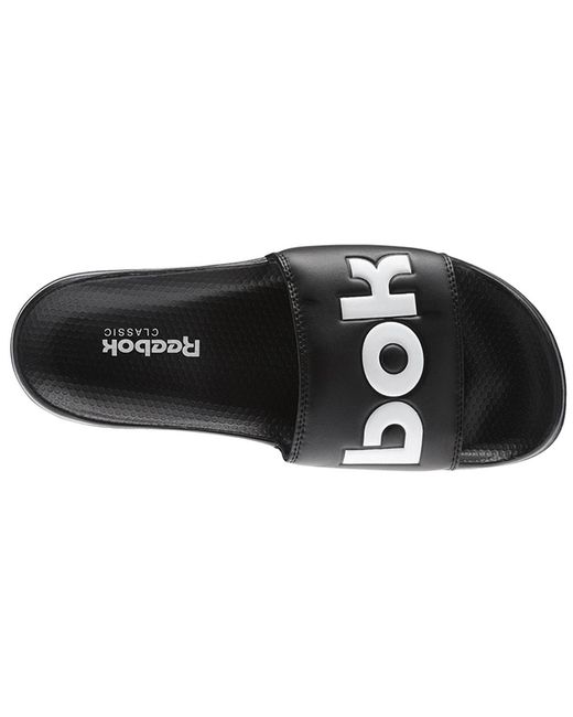 Retro Reebok Sandals Reebok Classic Slide Sandals in Black | Lyst