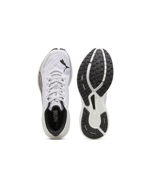 PUMA White Deviate Nitro 2 Running Shoes for men