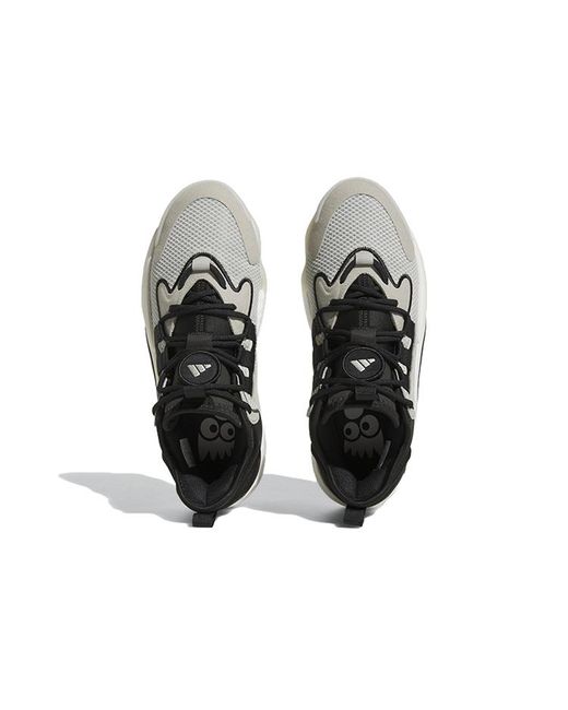 Adidas Brown Byw Select Basketball Shoes for men