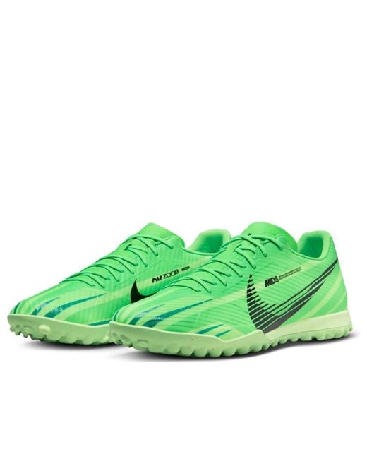 Nike Green Vapor 15 Academy Mercurial Dream Speed Tf Low-top Football Shoes for men