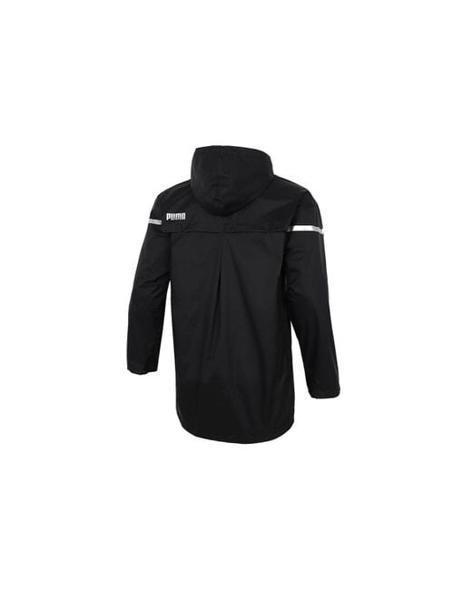 PUMA Black Waterproof Jacket for men