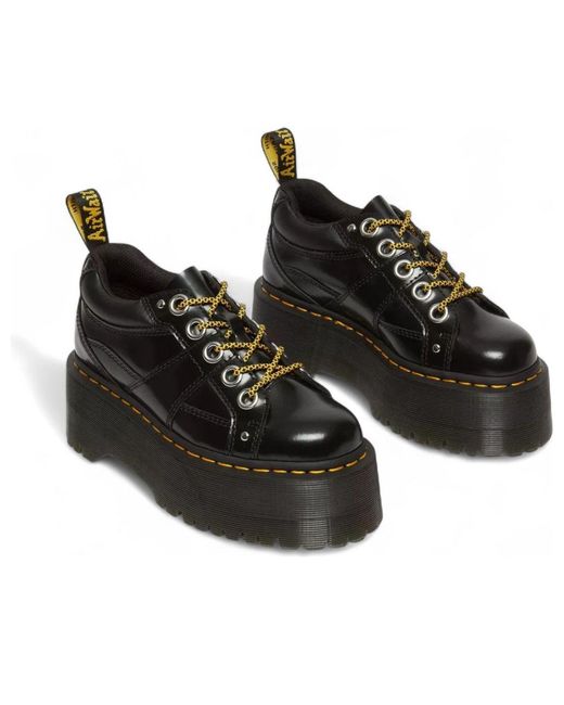Dr. Martens Black (Wmns) -Eye Max Buttero Platform