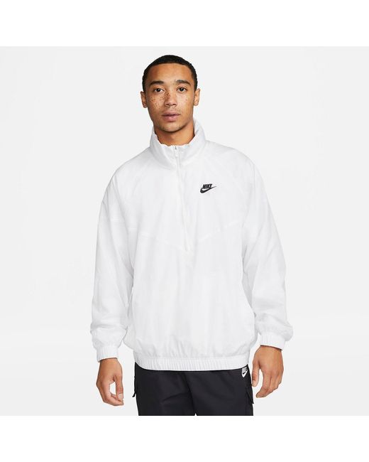 Nike White Windrunner Anorak Jacket for men