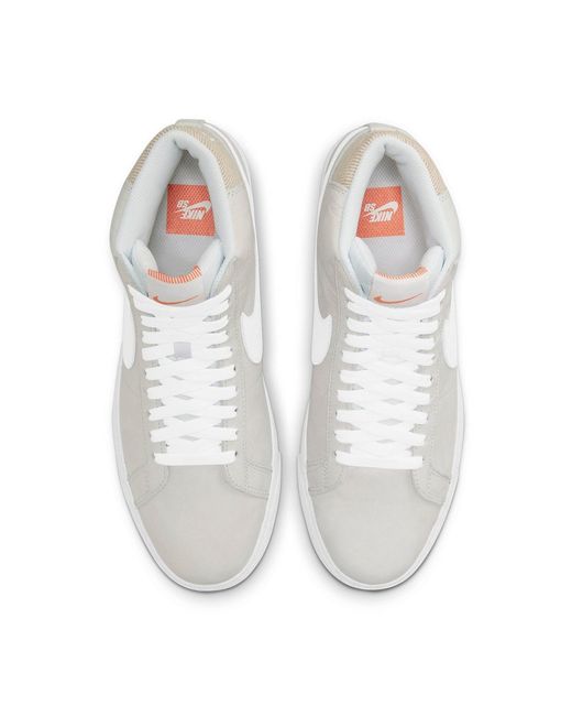 Nike White Blazer Mid Iso Sb 'Unbleached' for men