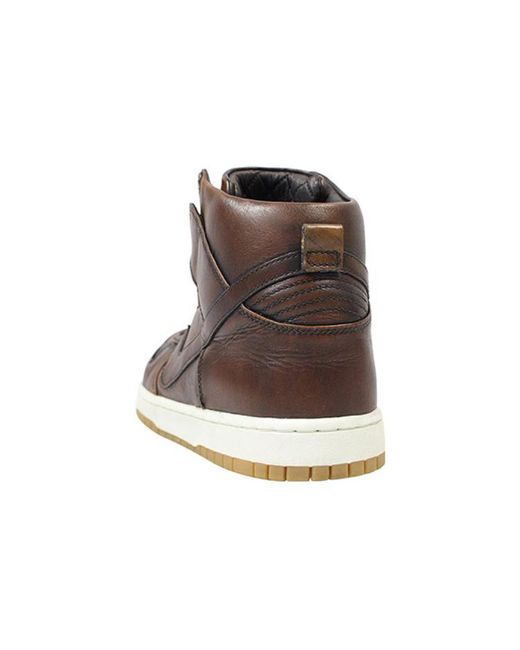 Nike Brown Dunk High Lux Sp 'Burnished Leather' for men