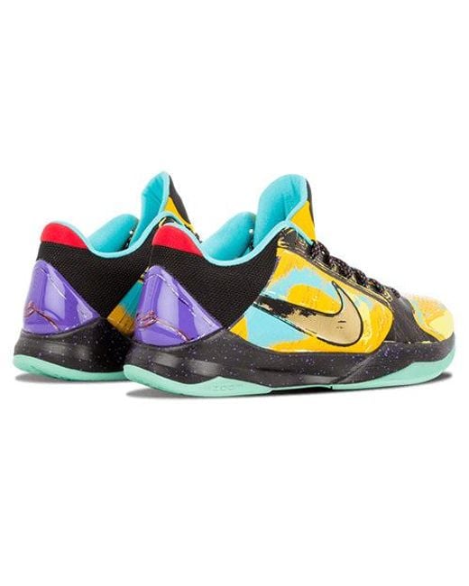 Nike Yellow Zoom Kobe 5 'Prelude' for men
