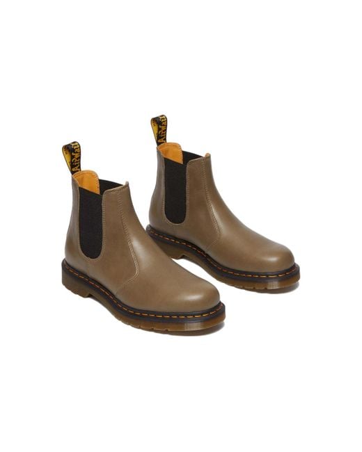 Dr. Martens Brown Dr.Martens 2976 Carrara Leather Chelsea Boots
