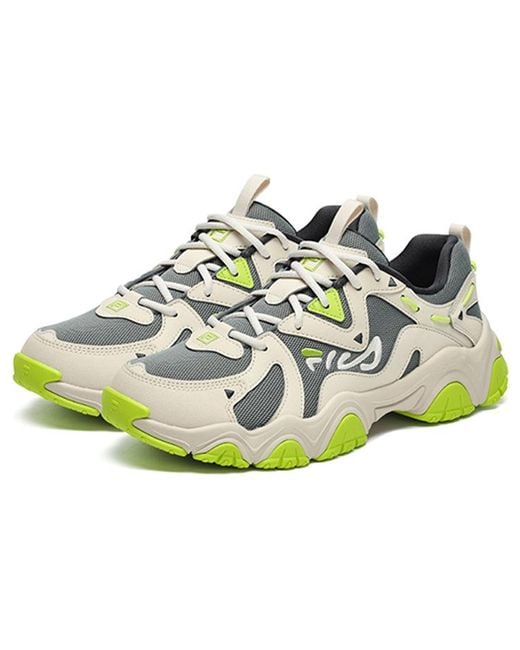 Fila Green Fluid 4 Sneakers for men