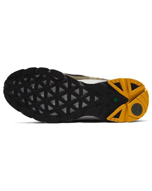Timberland Black Solar Wave Leather Sneakers for men