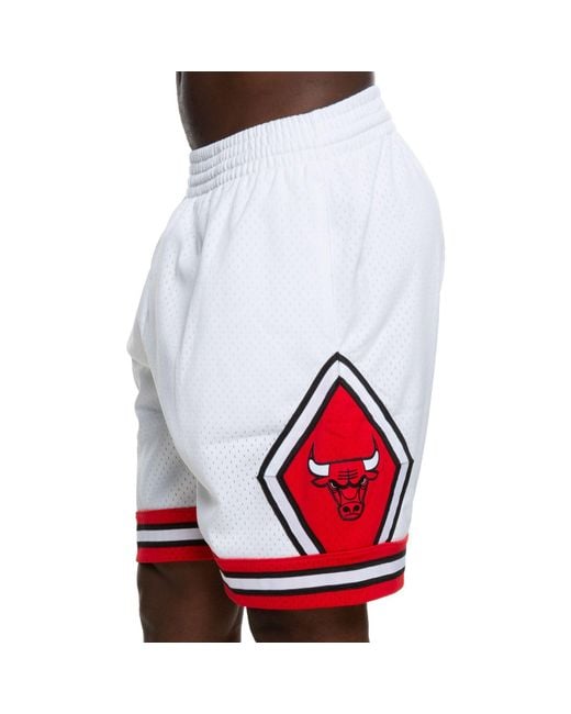 Mitchell & Ness Red Nba Swingman Shorts Chicago Bulls 1997-98 '' for men