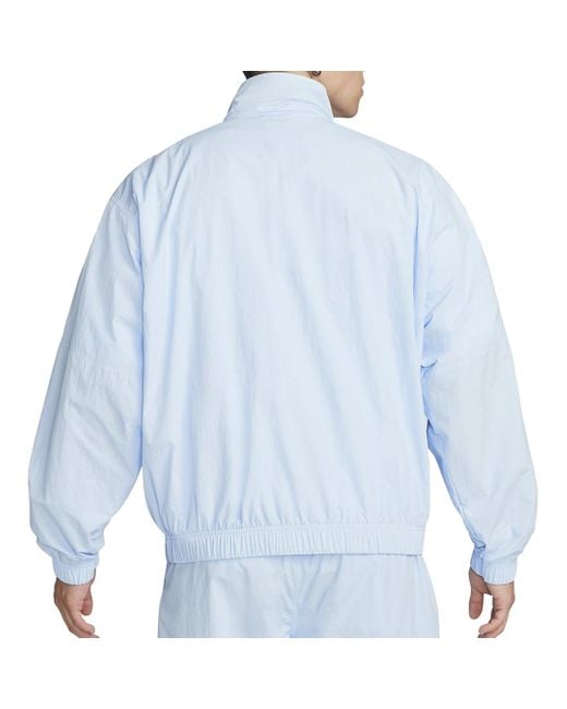Nike Blue Solo Swoosh Track Jacket 'Celestine' for men