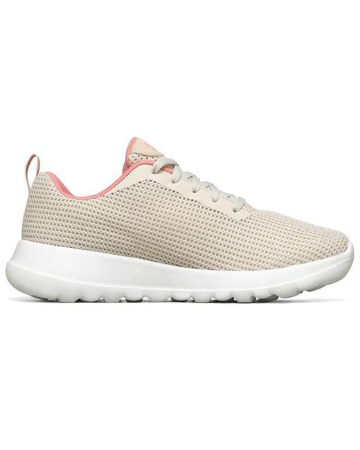 Skechers White (Wmns) Go Walk Joy Running Shoes Ivory