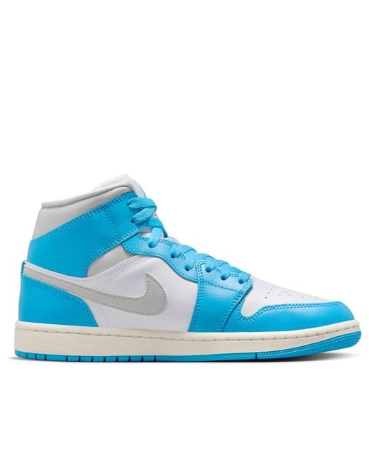 Nike Blue (Wmns) 1 Mid 'Dark Powder'