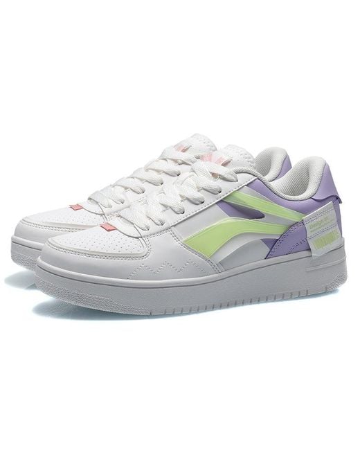 Li-ning White (Wmns) Classic Leisure 'Light'