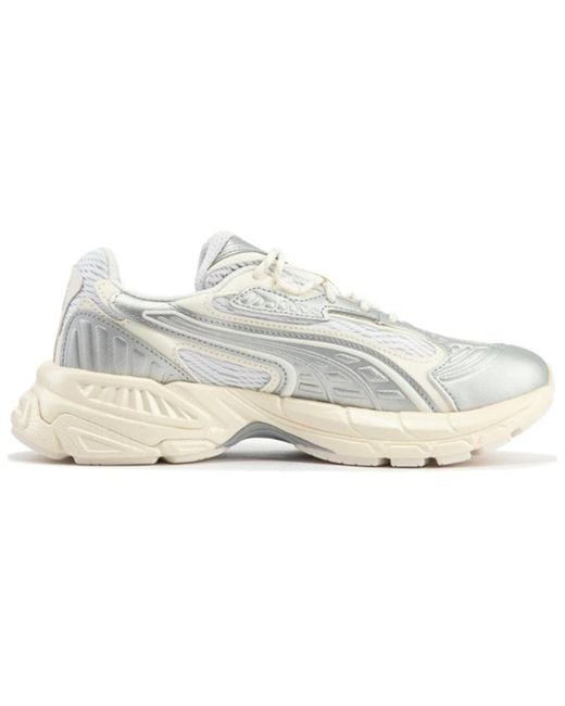 PUMA White Velophasis 002 Sneakers for men