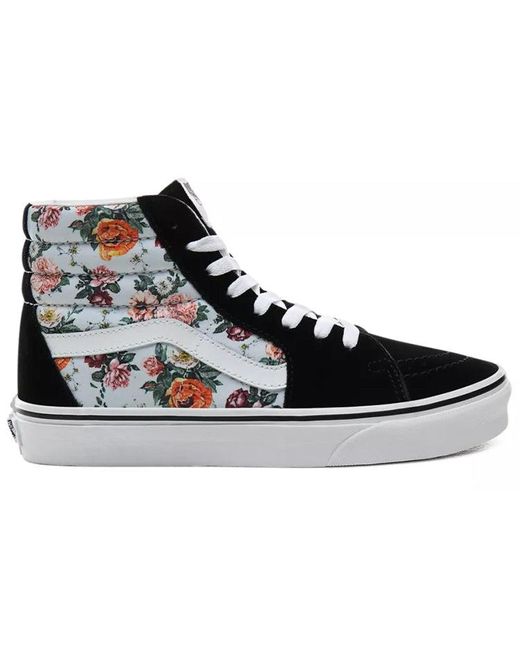Vans Black Sk8-Hi 'Garden Floral' for men
