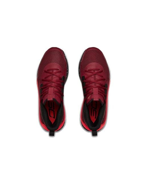 Under Armour Red Curry 7 'Underrated Tour' for men