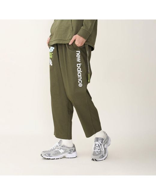 New Balance Green X Salehe Yurt Pants 'Oak Leaf' for men