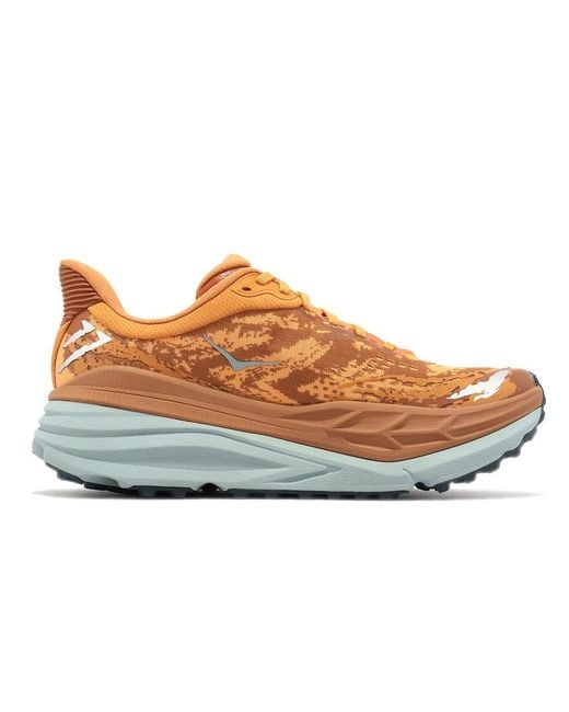 Hoka One One Brown Stinson 7 'Amber Haze' for men