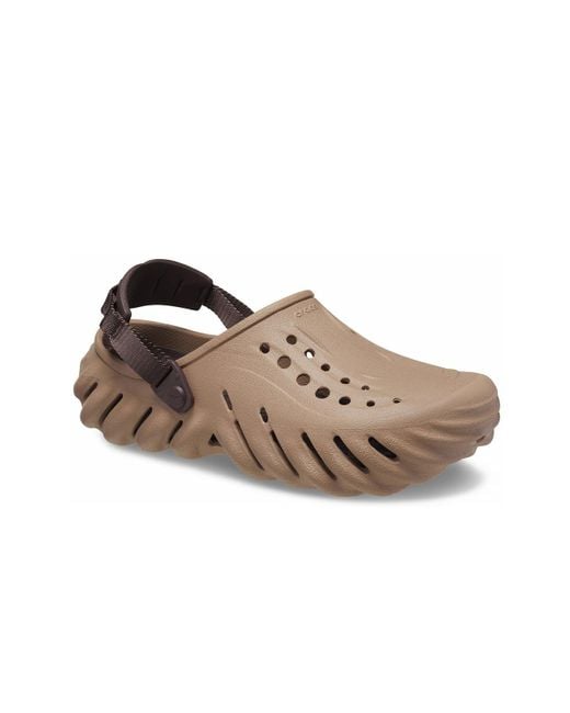 CROCSTM Brown Echo Clog 'Latte' for men