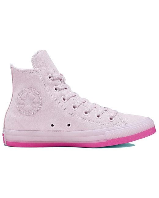 Converse Purple Interstellar Chuck Taylor All Star Jelly Bottom Suede for men