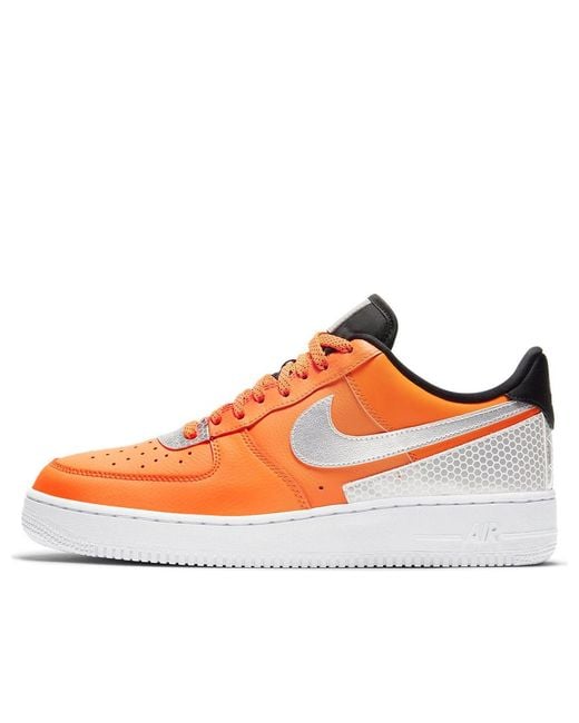 Nike Orange X 3M Air Force 1 '07 Se 'Total' for men