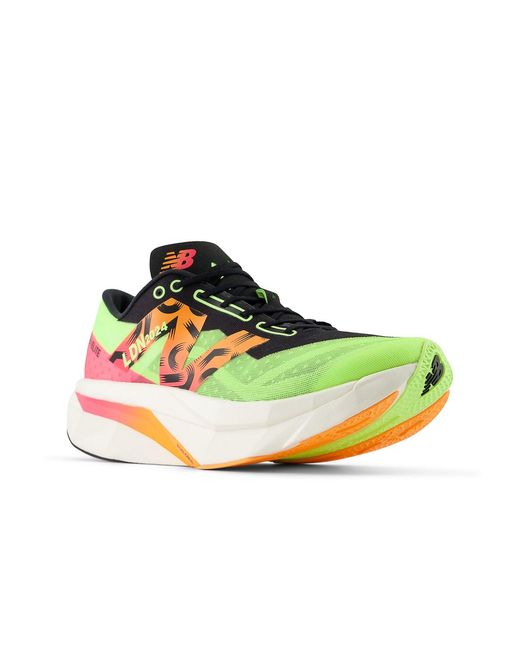 New Balance Green Tcs London Marathon Fuelcell Supercomp Elitev4 for men