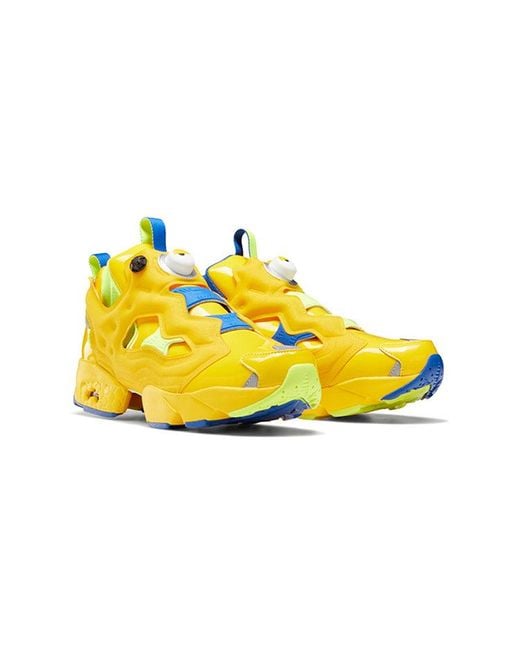 Reebok Yellow Illumination X Instapump Fury 'Minions' for men