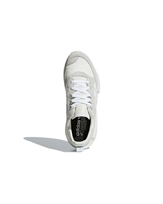 Adidas White Boston Super R1 'Triple' for men