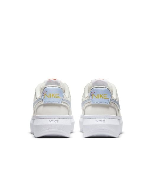 Nike White (Wmns) Court Vision Alta 'Phantom'