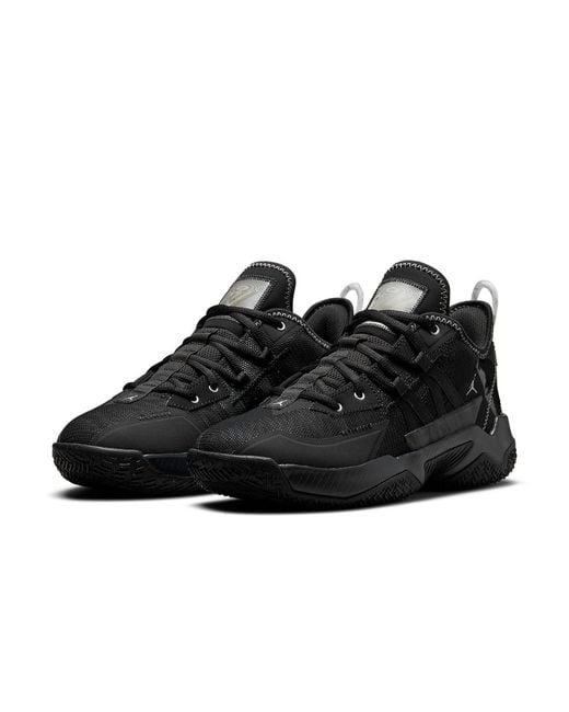 Nike Black Westbrook One Take 2 Metallic' for men