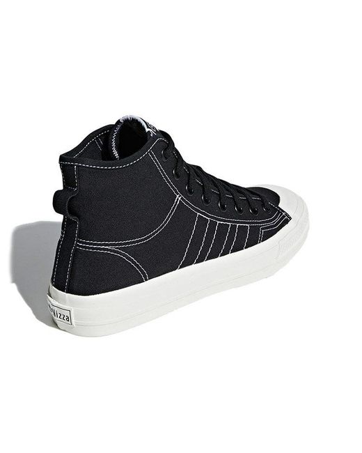 Adidas Black Nizza Rf Hi 'Core' for men