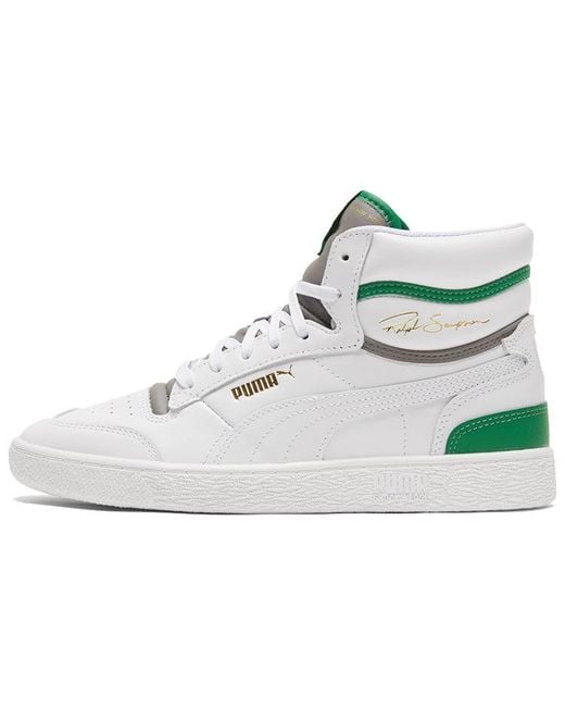 PUMA White Ralph Sampson Mid Amazon' for men