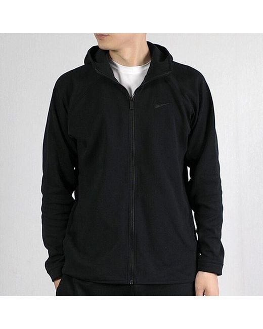 Nike Blue As Dry Showtime Hoodie Fz for men