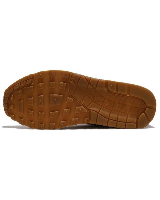Nike Brown Air Max 1 Premium 'Wheat' for men