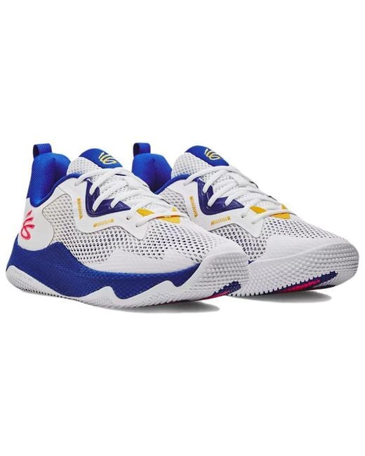 Under Armour Blue Curry 3 Hovr Splash Team Royal' for men